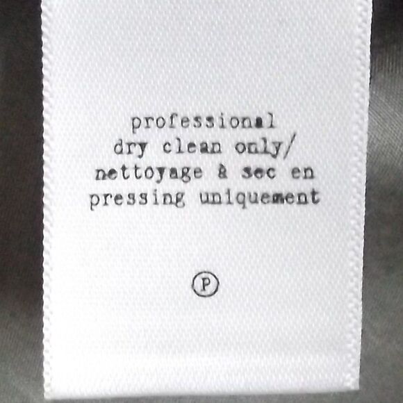 RAG & BONE Dress, 2, Gray Satin, Black Bands, Sleeveless, Back Zip, Crew neck - Picture 14 of 14